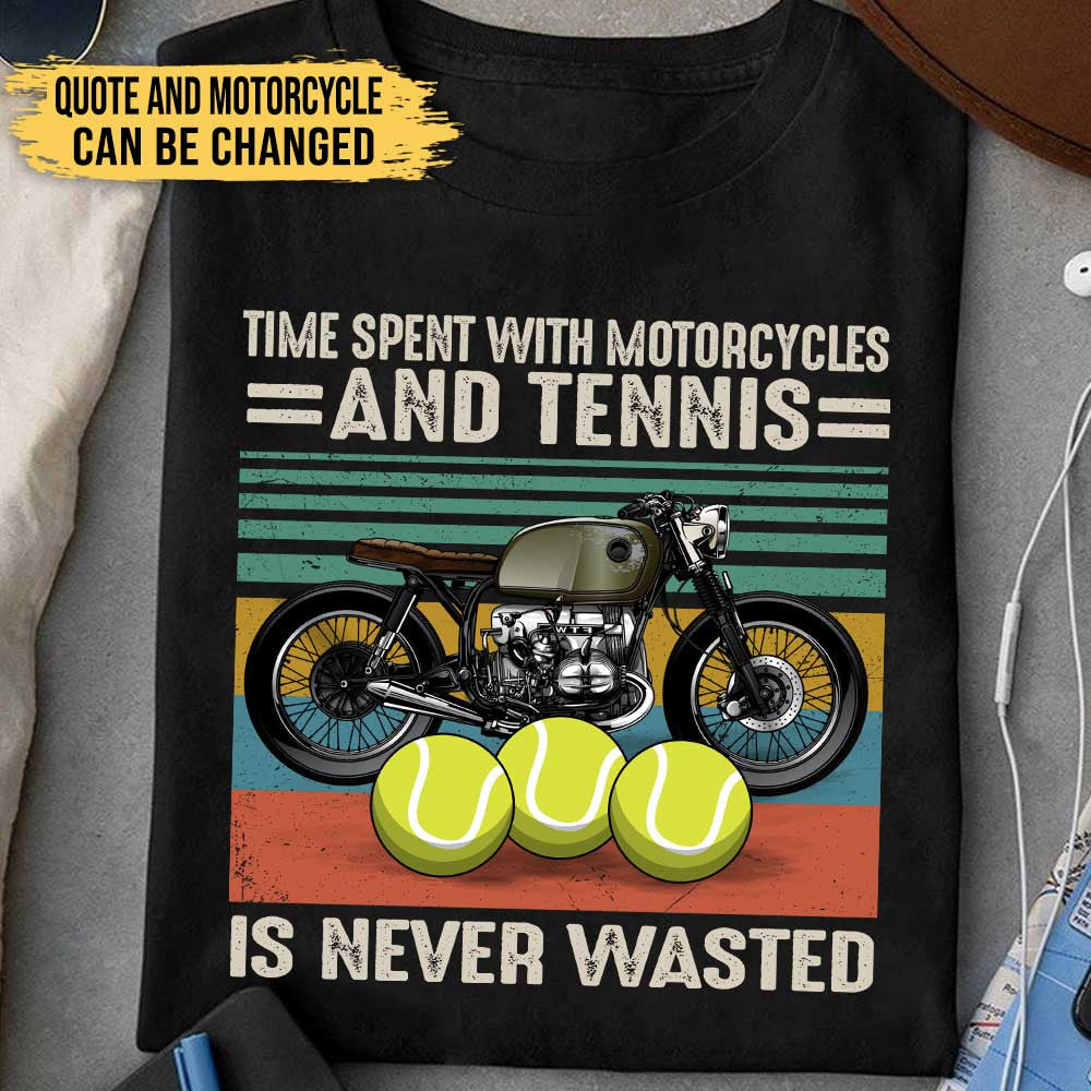 Love Motorcycles And Tennis - Personalized Shirtwdwq eqw easdasd Love Motorcycles And Tennis - Personalized Shirtewq wqe wqeaadk.
