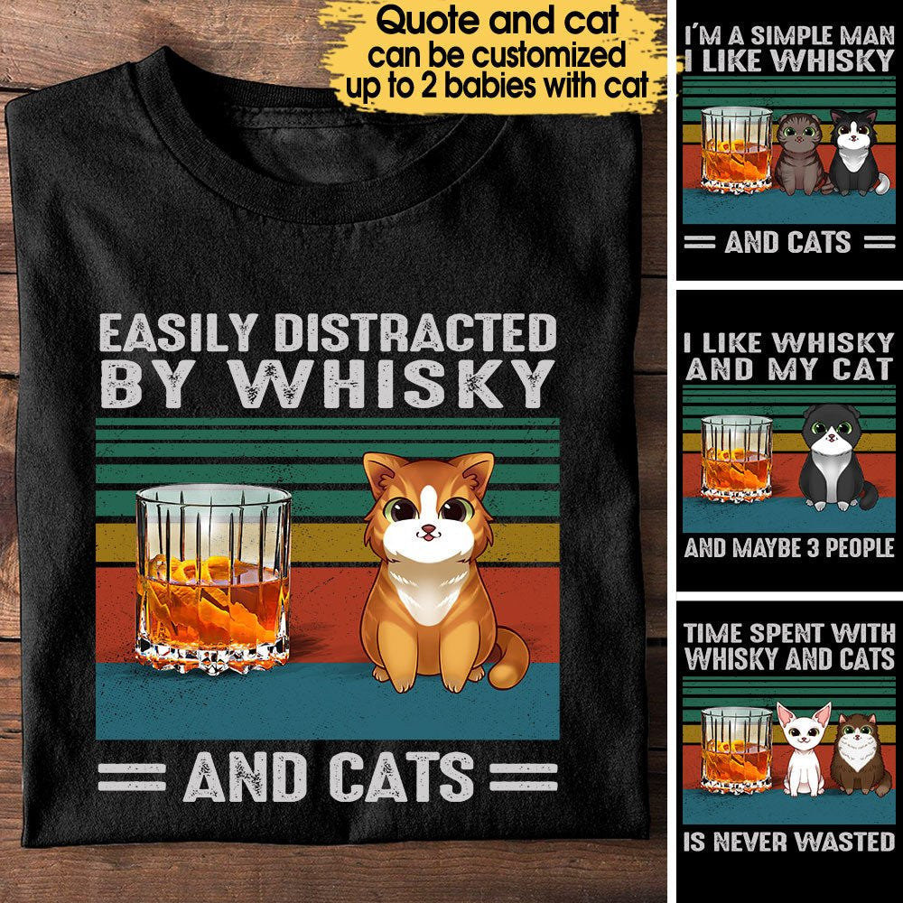 Love Whisky And Cats - Personalized Shirtwdwq eqw easdasd Love Whisky And Cats - Personalized Shirtewq wqe wqeaadk.