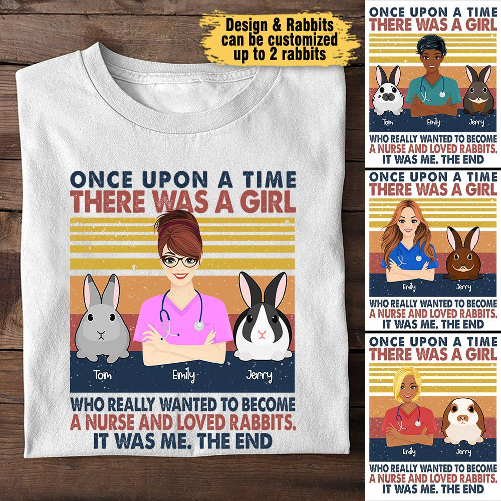 Once Upon A Time There Was A Girl Who Really Wanted To Become A Nurse And Loved Rabbits - Personalized Nurse Shirtwdwq eqw easdasd Once Upon A Time There Was A Girl Who Really Wanted To Become A Nurse And Loved Rabbits - Personalized Nurse Shirtewq wqe wqeaadk.