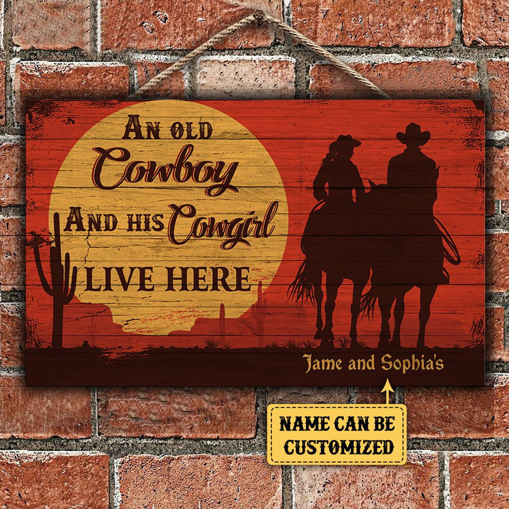 Personalized A Cowboy And His Cowgirl Live Here Pallet Wood Rectangle Signwdwq eqw easdasd Personalized A Cowboy And His Cowgirl Live Here Pallet Wood Rectangle Signewq wqe wqeaadk.