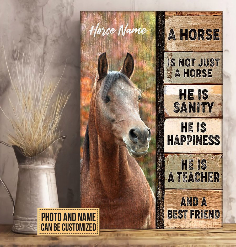 Personalized A Horse Not Just A Horse Poster & Canvaswdwq eqw easdasd Personalized A Horse Not Just A Horse Poster & Canvasewq wqe wqeaadk.