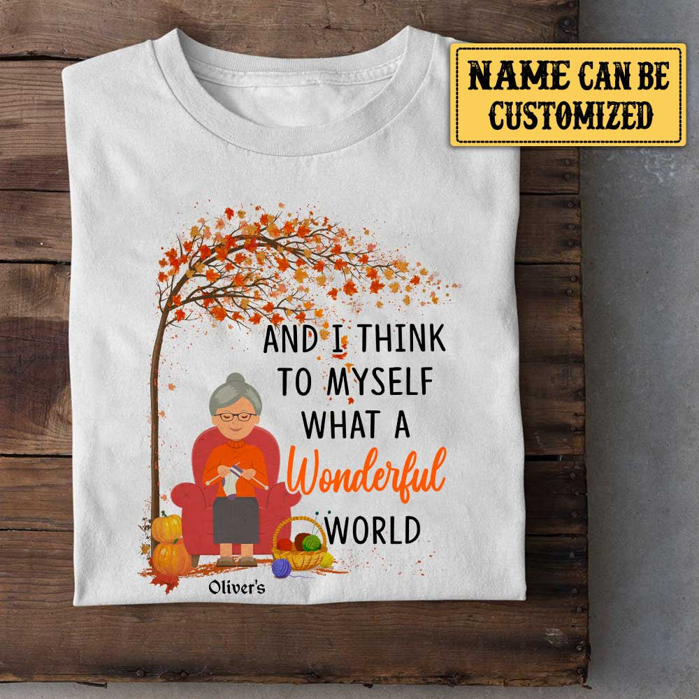 Personalized And I Think To Myself What A Wonderful World Knitting Shirtwdwq eqw easdasd Personalized And I Think To Myself What A Wonderful World Knitting Shirtewq wqe wqeaadk.