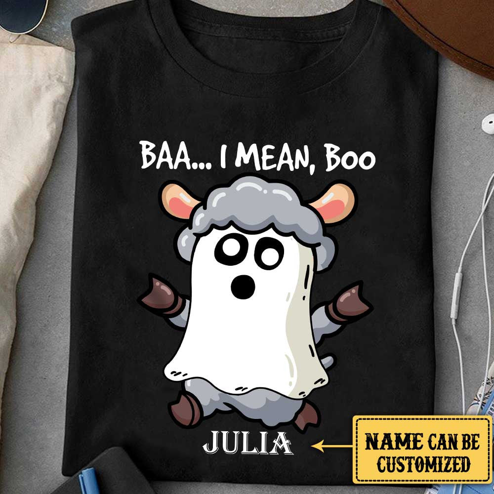 Personalized Baa... I Mean, Boo Halloween Shirtwdwq eqw easdasd Personalized Baa... I Mean, Boo Halloween Shirtewq wqe wqeaadk.