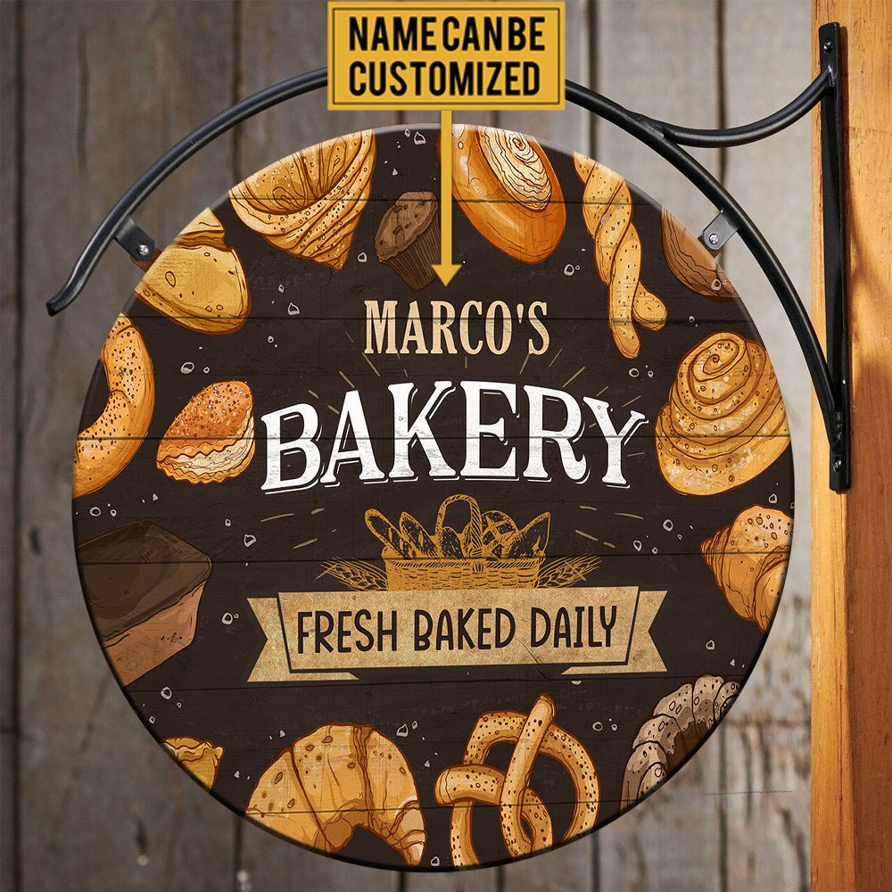 Personalized Bakery Pallet Wood Circle Signwdwq eqw easdasd Personalized Bakery Pallet Wood Circle Signewq wqe wqeaadk.
