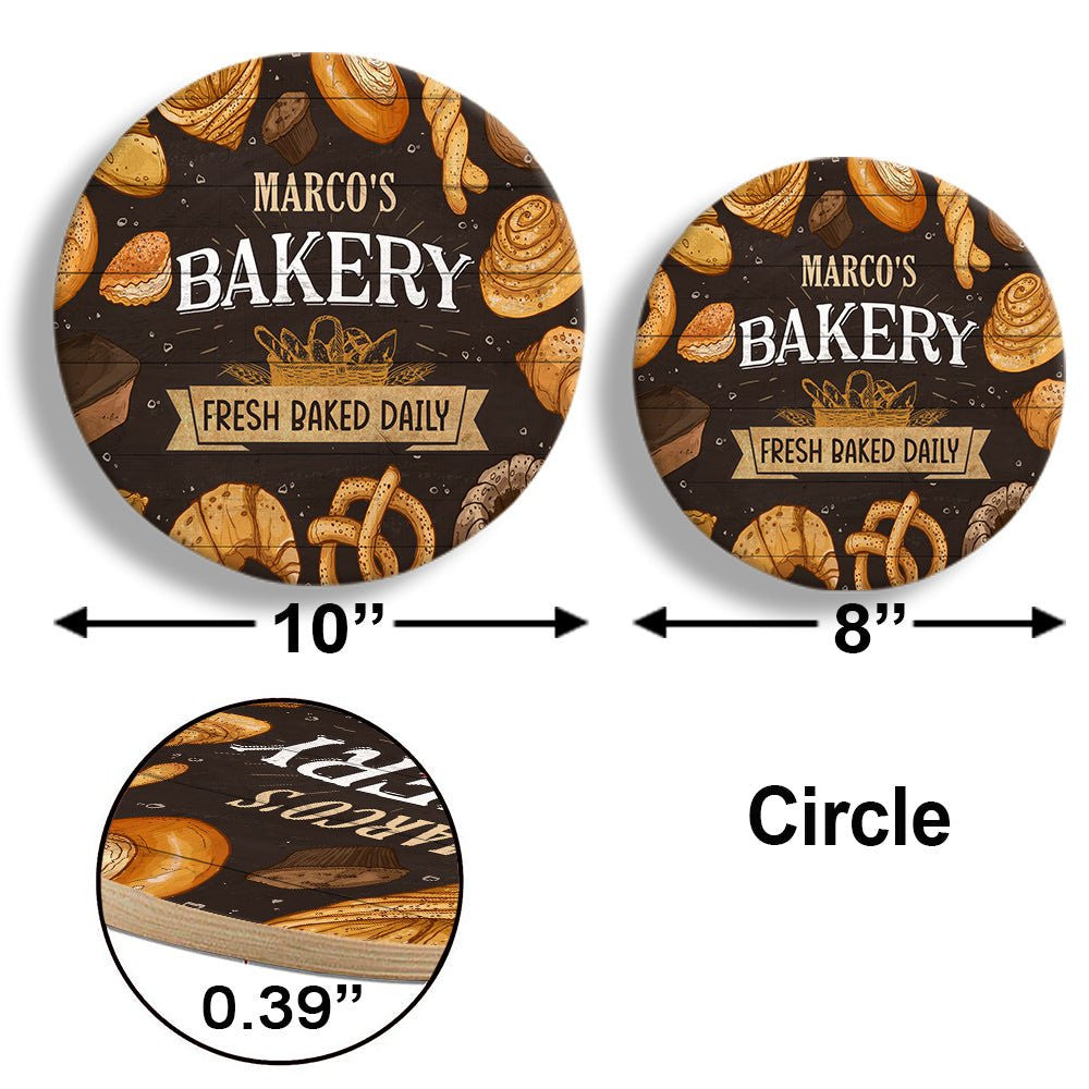Personalized Bakery Pallet Wood Circle Signwdwq eqw easdasd Personalized Bakery Pallet Wood Circle Signewq wqe wqeaadk.