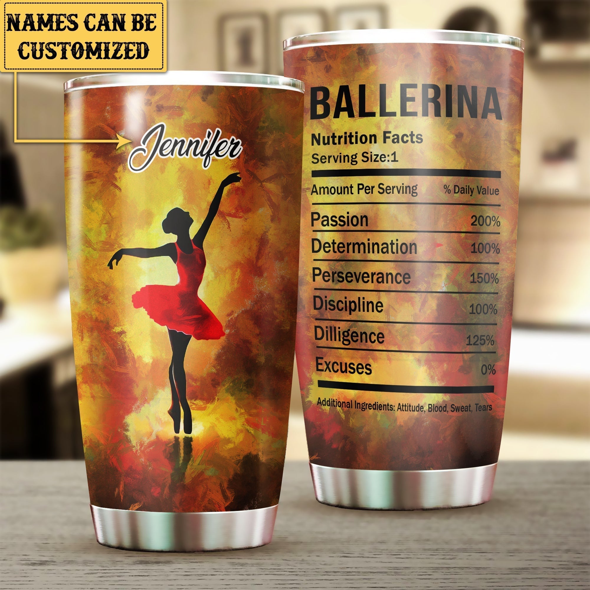 Personalized Ballerina Nutrition Facts Tumblerwdwq eqw easdasd Personalized Ballerina Nutrition Facts Tumblerewq wqe wqeaadk.