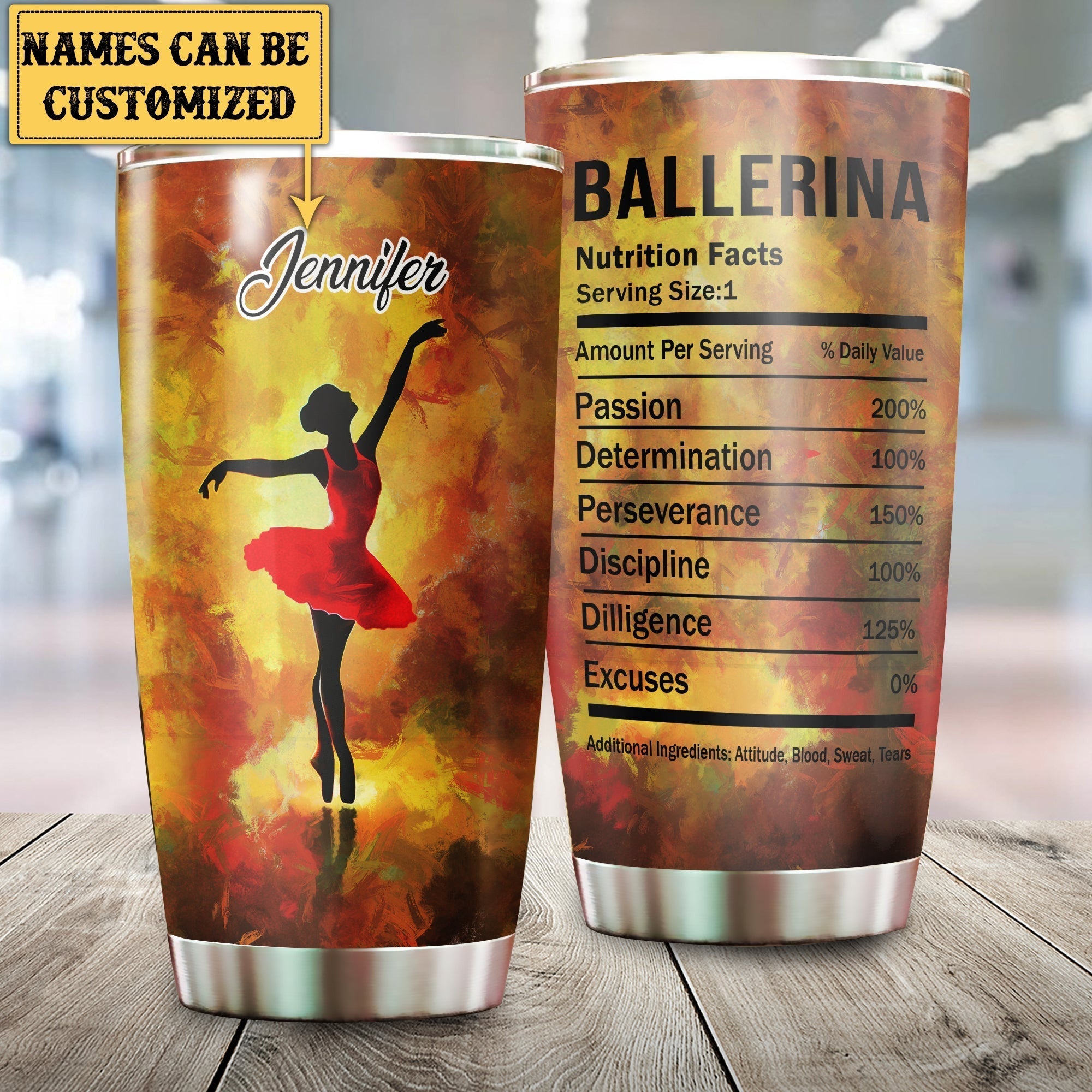 Personalized Ballerina Nutrition Facts Tumblerwdwq eqw easdasd Personalized Ballerina Nutrition Facts Tumblerewq wqe wqeaadk.