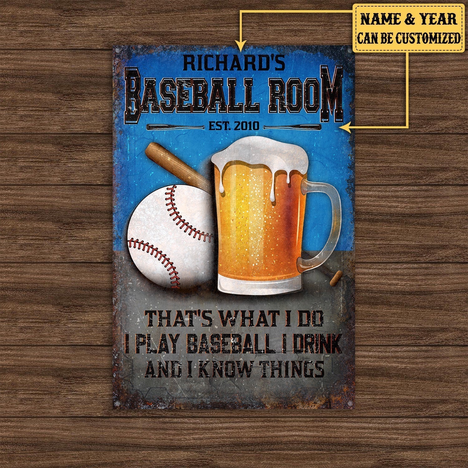 Personalized Baseball Room That's What I Do I Play Baseball I Drink And I Know Things Metal Signwdwq eqw easdasd Personalized Baseball Room That's What I Do I Play Baseball I Drink And I Know Things Metal Signewq wqe wqeaadk.