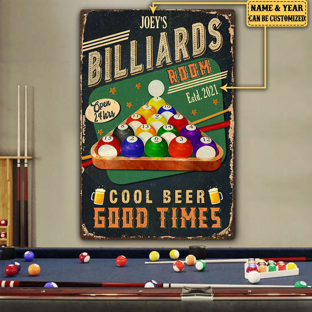 Personalized Billiards Room Cool Beer Good Time Metal Signwdwq eqw easdasd Personalized Billiards Room Cool Beer Good Time Metal Signewq wqe wqeaadk.