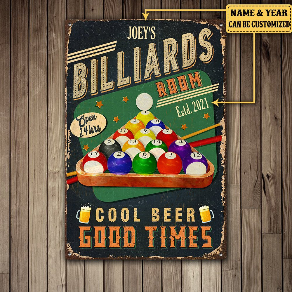 Personalized Billiards Room Cool Beer Good Time Metal Signwdwq eqw easdasd Personalized Billiards Room Cool Beer Good Time Metal Signewq wqe wqeaadk.