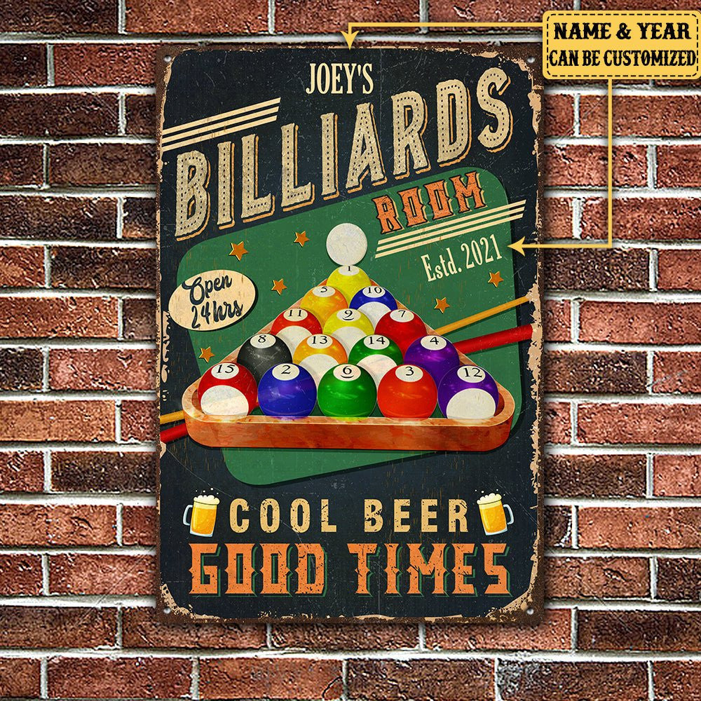 Personalized Billiards Room Cool Beer Good Time Metal Signwdwq eqw easdasd Personalized Billiards Room Cool Beer Good Time Metal Signewq wqe wqeaadk.