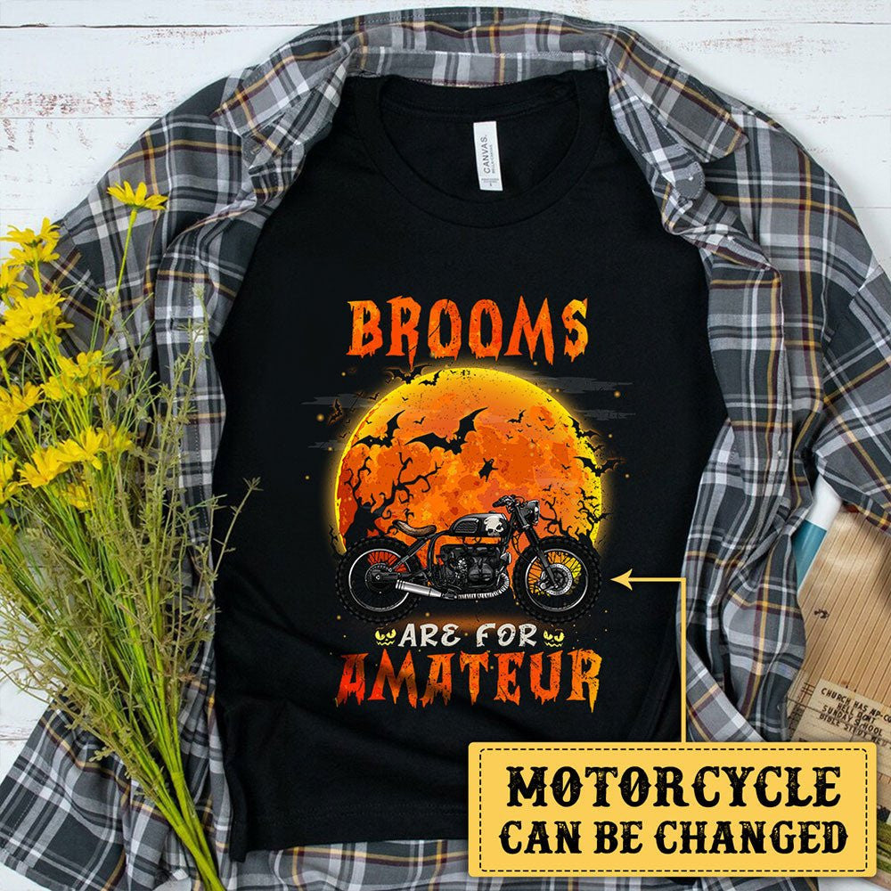 Personalized Brooms Are For Amateur Motorcycle Halloween Shirtwdwq eqw easdasd Personalized Brooms Are For Amateur Motorcycle Halloween Shirtewq wqe wqeaadk.