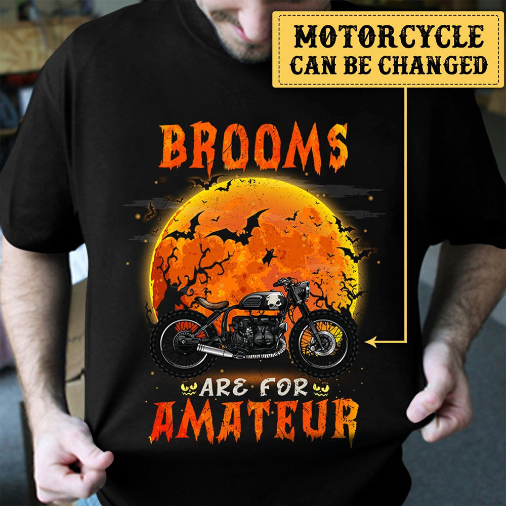 Personalized Brooms Are For Amateur Motorcycle Halloween Shirtwdwq eqw easdasd Personalized Brooms Are For Amateur Motorcycle Halloween Shirtewq wqe wqeaadk.