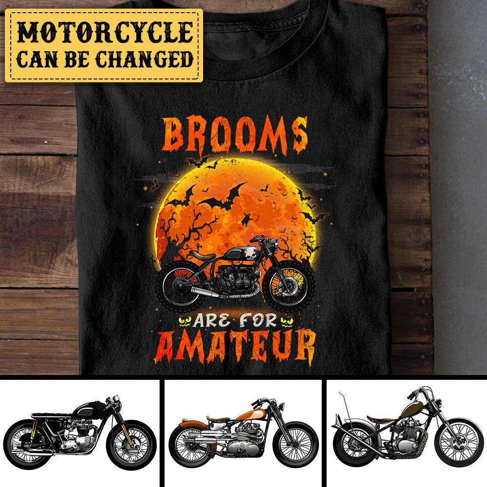 Personalized Brooms Are For Amateur Motorcycle Halloween Shirtwdwq eqw easdasd Personalized Brooms Are For Amateur Motorcycle Halloween Shirtewq wqe wqeaadk.