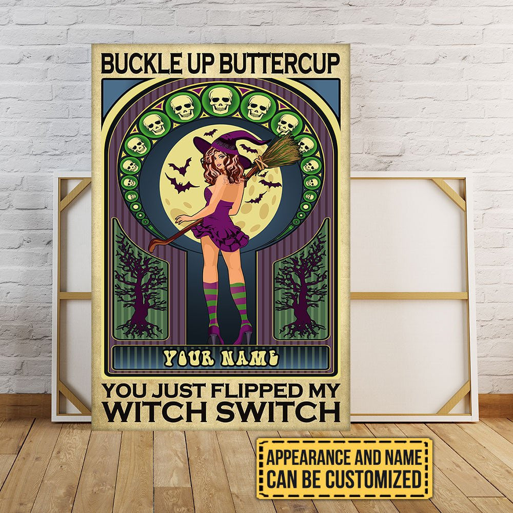Personalized Buckle Up Buttercup You Just Flipped My Witch Switch Halloween Poster & Canvaswdwq eqw easdasd Personalized Buckle Up Buttercup You Just Flipped My Witch Switch Halloween Poster & Canvasewq wqe wqeaadk.