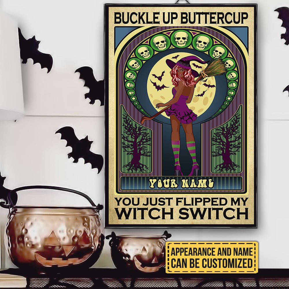 Personalized Buckle Up Buttercup You Just Flipped My Witch Switch Halloween Poster & Canvaswdwq eqw easdasd Personalized Buckle Up Buttercup You Just Flipped My Witch Switch Halloween Poster & Canvasewq wqe wqeaadk.