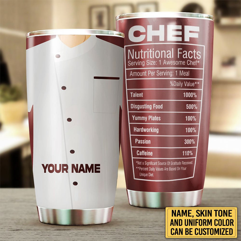 Personalized Chef Nutritional Facts Tumblerwdwq eqw easdasd Personalized Chef Nutritional Facts Tumblerewq wqe wqeaadk.