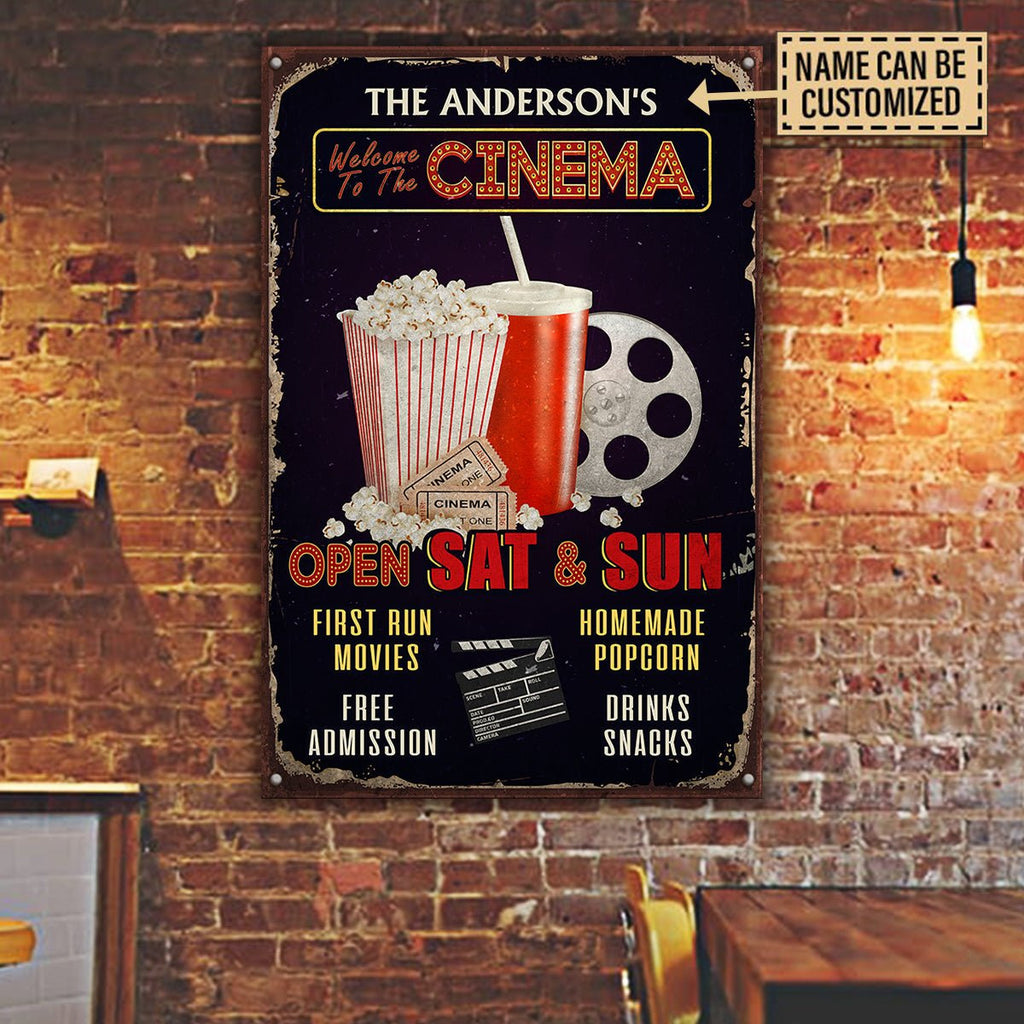 Personalized Cinema Metal Signwdwq eqw easdasd Personalized Cinema Metal Signewq wqe wqeaadk.