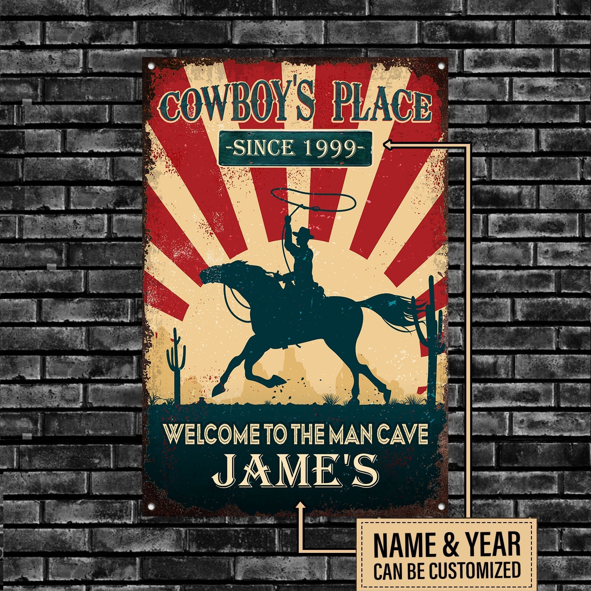 Personalized Cowboy Place Welcome To The Man Cave Metal Signwdwq eqw easdasd Personalized Cowboy Place Welcome To The Man Cave Metal Signewq wqe wqeaadk.