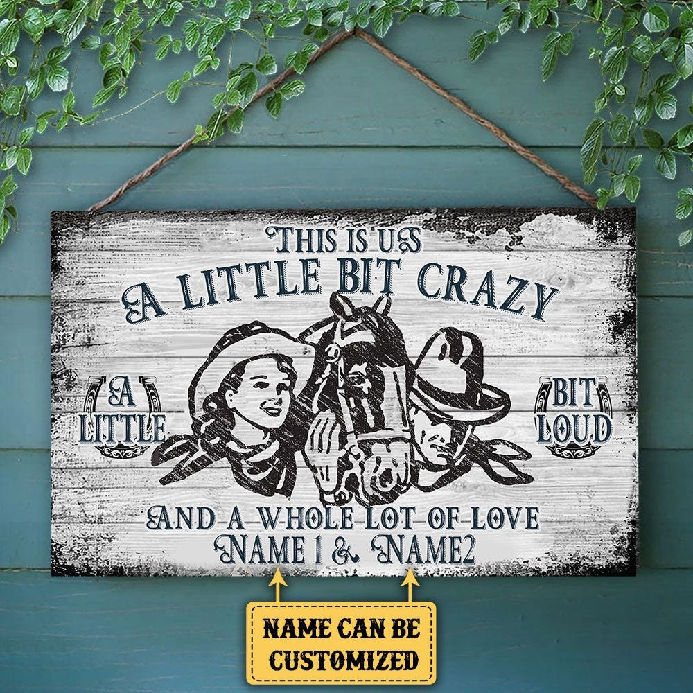 Personalized Cowboy This Is Us Pallet Wood Rectangle Sign.