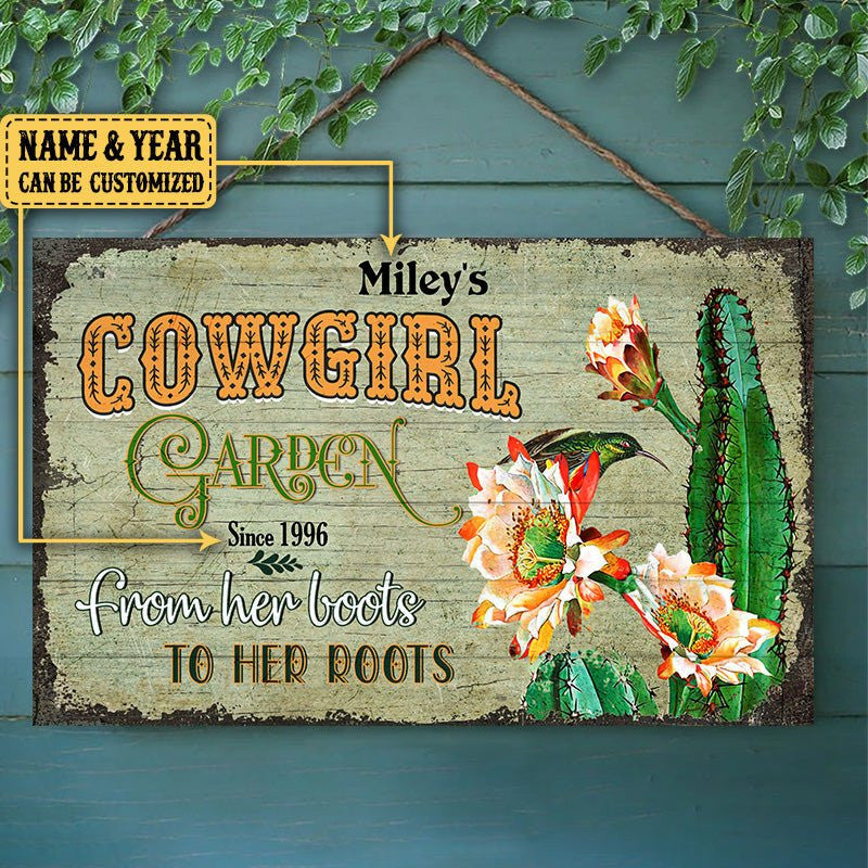 Personalized Cowgirl Garden Pallet Wood Rectangle Signwdwq eqw easdasd Personalized Cowgirl Garden Pallet Wood Rectangle Signewq wqe wqeaadk.