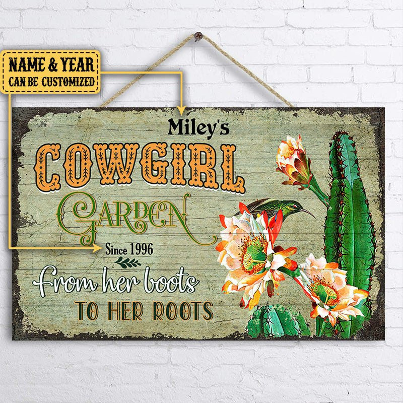 Personalized Cowgirl Garden Pallet Wood Rectangle Signwdwq eqw easdasd Personalized Cowgirl Garden Pallet Wood Rectangle Signewq wqe wqeaadk.