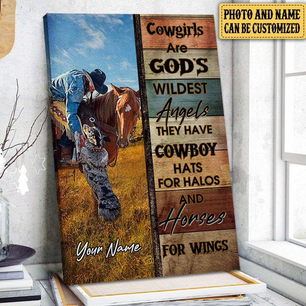 Personalized Cowgirls Are God's Wildest Angels Poster & Canvaswdwq eqw easdasd Personalized Cowgirls Are God's Wildest Angels Poster & Canvasewq wqe wqeaadk.