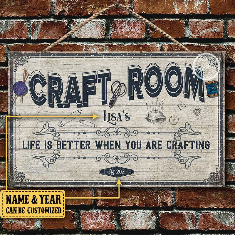 Personalized Craft Room Life Is Better When You Are Crafting Pallet Wood Rectangle Signwdwq eqw easdasd Personalized Craft Room Life Is Better When You Are Crafting Pallet Wood Rectangle Signewq wqe wqeaadk.