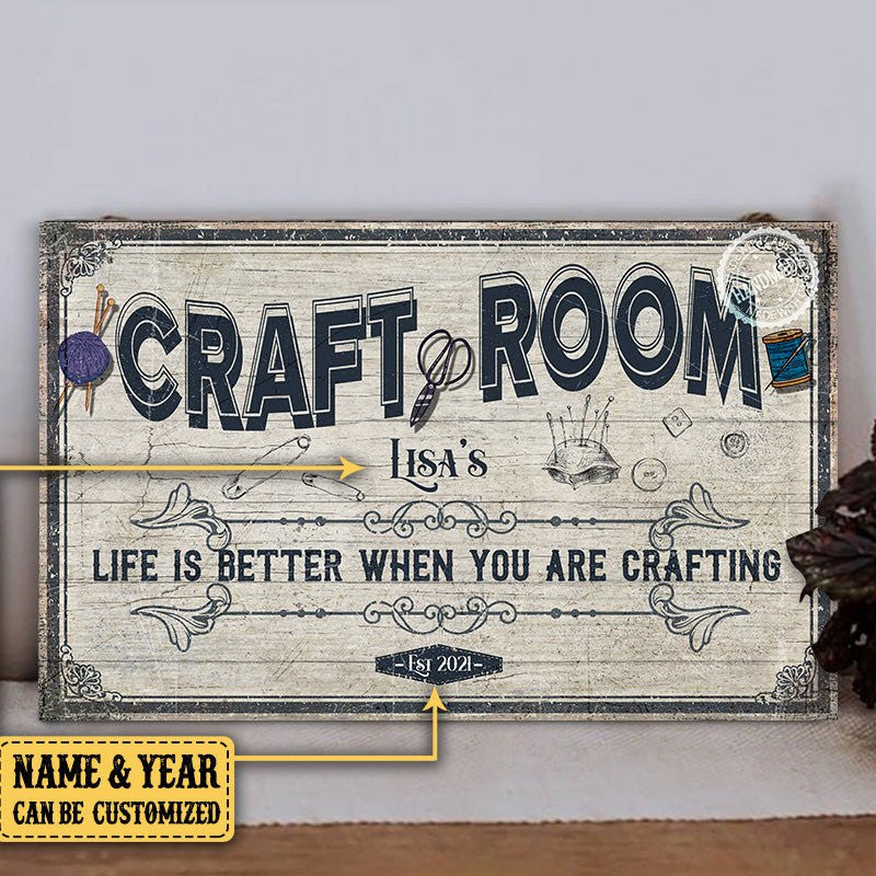 Personalized Craft Room Life Is Better When You Are Crafting Pallet Wood Rectangle Signwdwq eqw easdasd Personalized Craft Room Life Is Better When You Are Crafting Pallet Wood Rectangle Signewq wqe wqeaadk.
