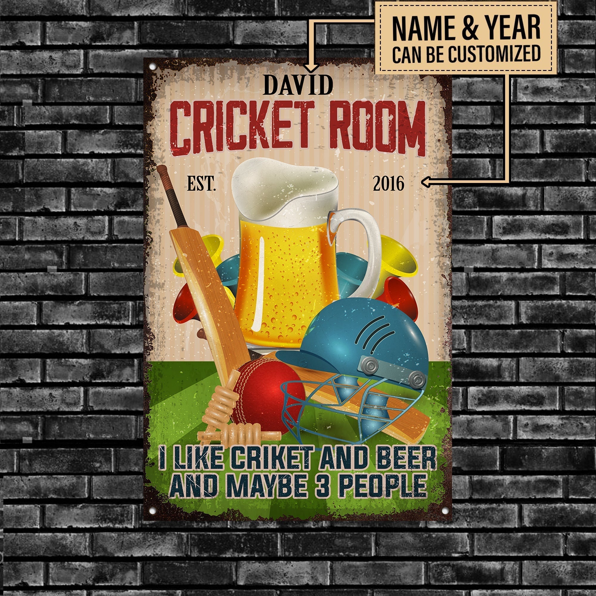 Personalized Cricket Room I Like Cricket And Beer And Maybe 3 People Metal Signwdwq eqw easdasd Personalized Cricket Room I Like Cricket And Beer And Maybe 3 People Metal Signewq wqe wqeaadk.