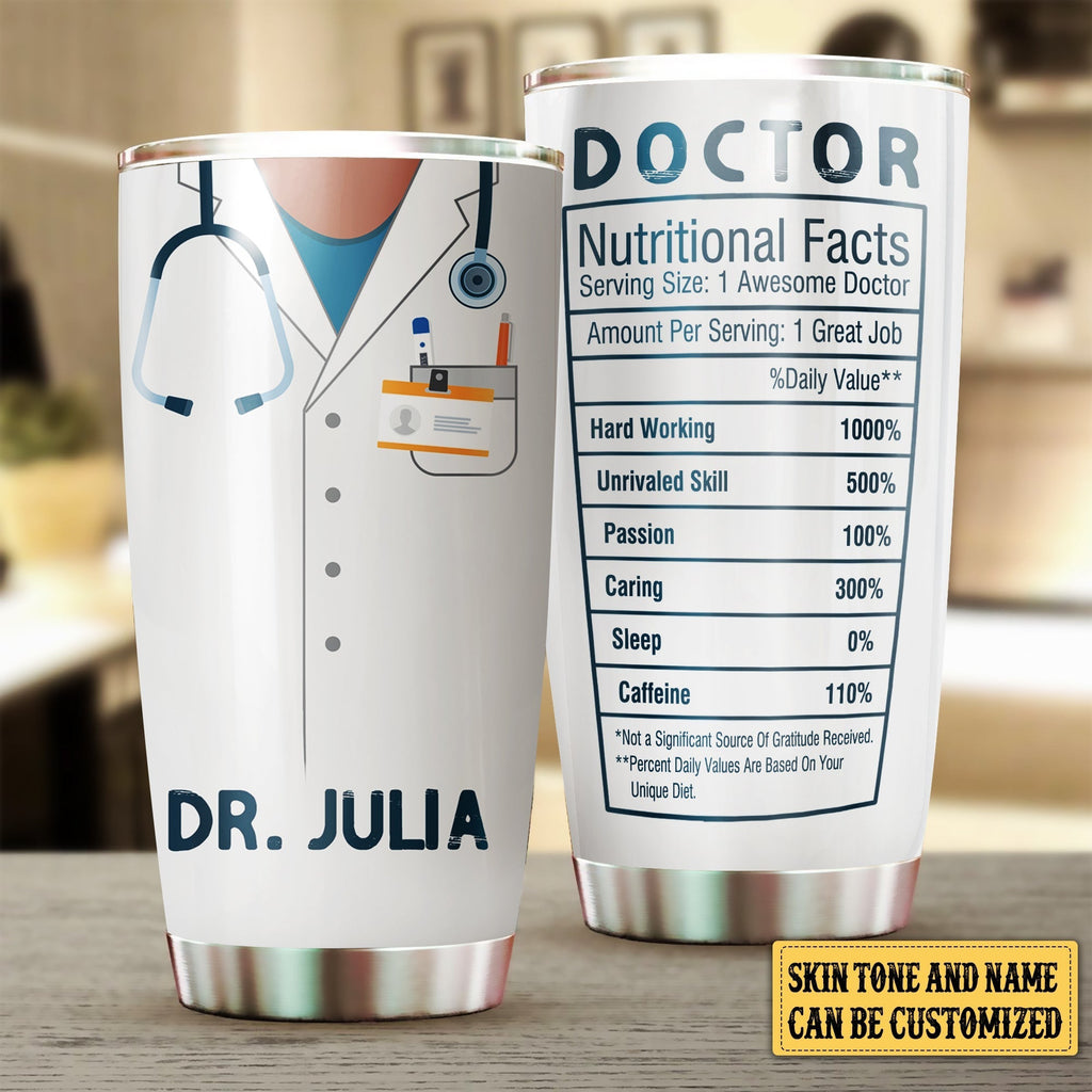 Personalized Doctor Nutritional Facts Tumblerwdwq eqw easdasd Personalized Doctor Nutritional Facts Tumblerewq wqe wqeaadk.