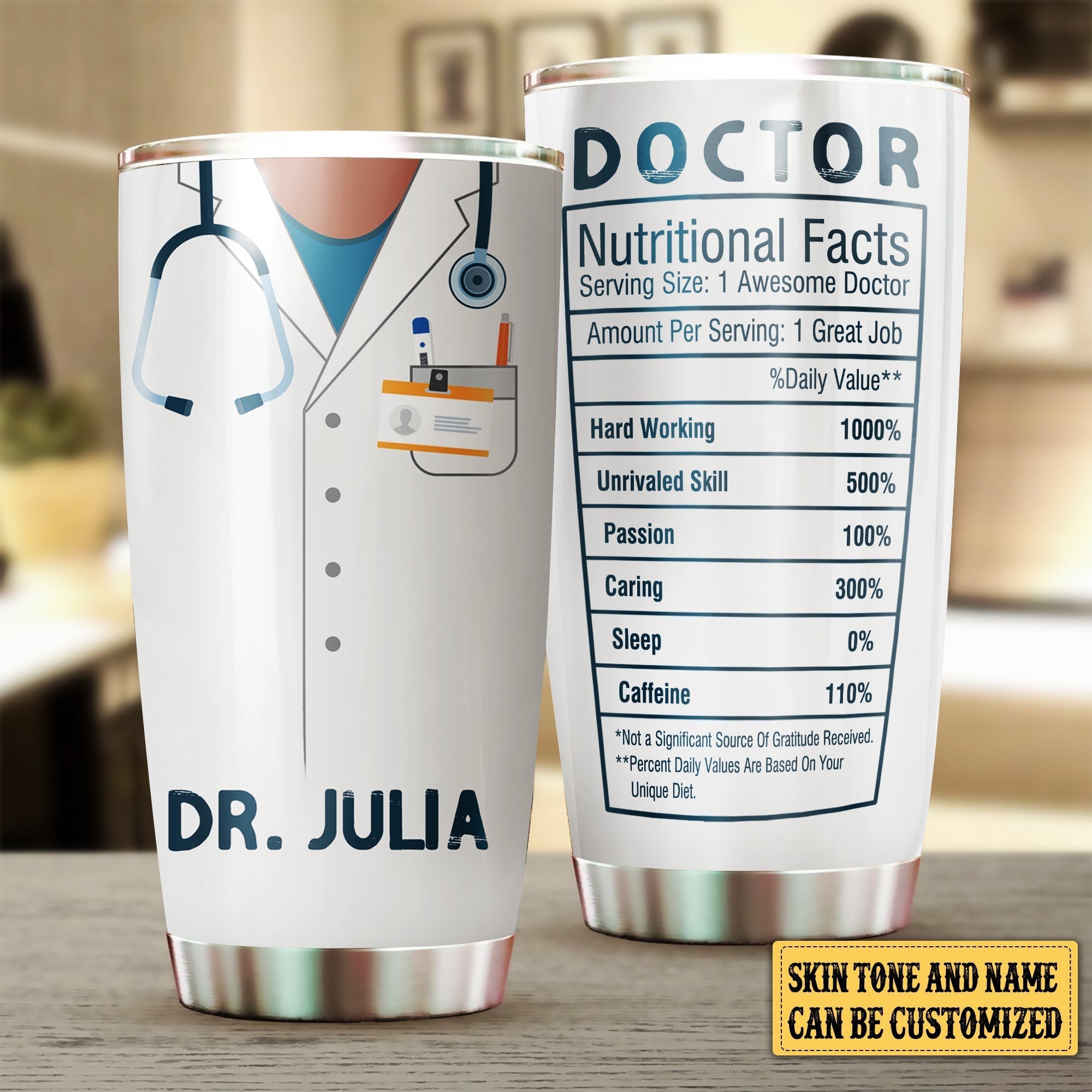 Personalized Doctor Nutritional Facts Tumblerwdwq eqw easdasd Personalized Doctor Nutritional Facts Tumblerewq wqe wqeaadk.