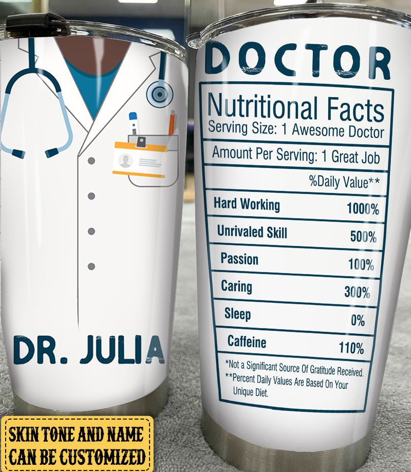 Personalized Doctor Nutritional Facts Tumblerwdwq eqw easdasd Personalized Doctor Nutritional Facts Tumblerewq wqe wqeaadk.
