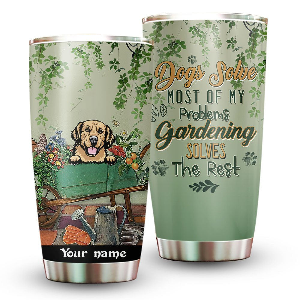 Personalized Dogs Solve Most Of My Problems Gardening Solves The Rest Tumblerwdwq eqw easdasd Personalized Dogs Solve Most Of My Problems Gardening Solves The Rest Tumblerewq wqe wqeaadk.