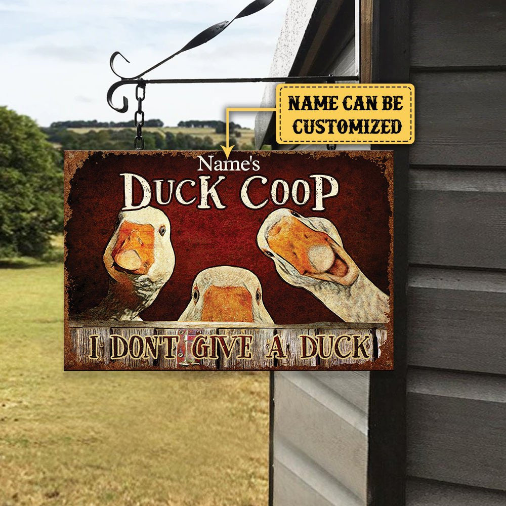 Personalized Duck Coop Metal Signwdwq eqw easdasd Personalized Duck Coop Metal Signewq wqe wqeaadk.