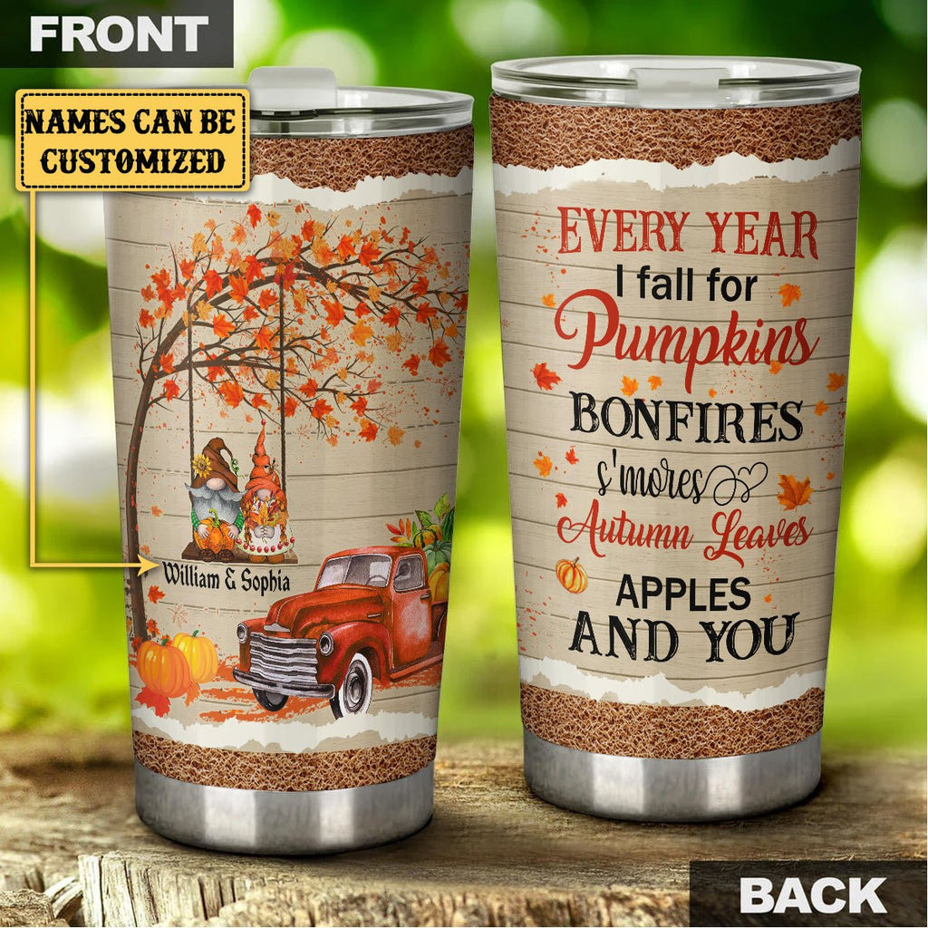 Personalized Every Year I Fall For Pumpkins Bonfires S'mores Autumn Leaves Apples And You Tumblerwdwq eqw easdasd Personalized Every Year I Fall For Pumpkins Bonfires S'mores Autumn Leaves Apples And You Tumblerewq wqe wqeaadk.