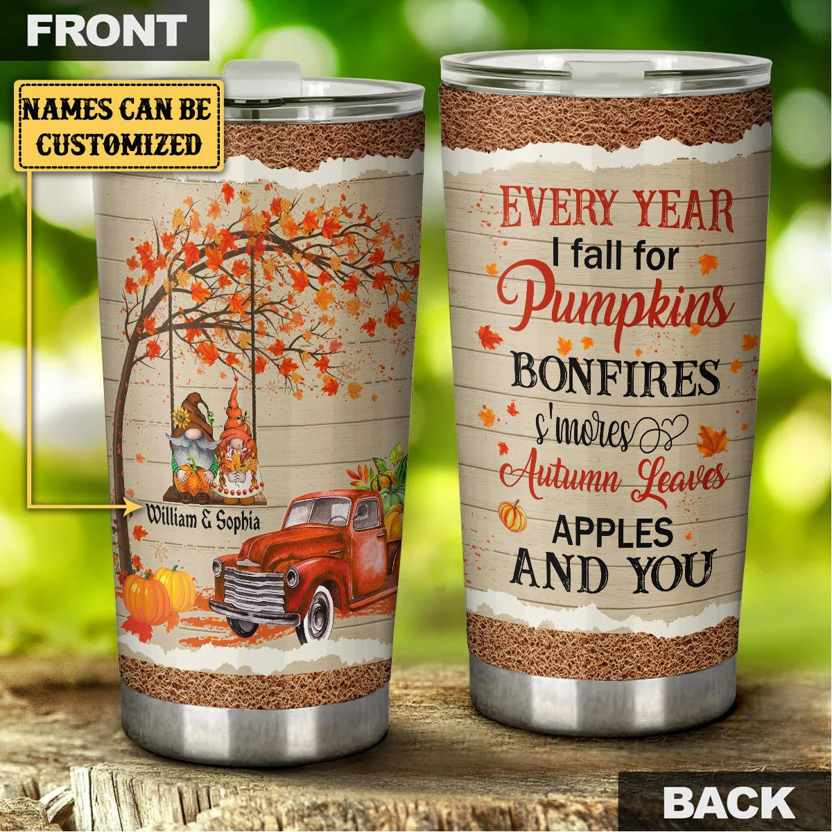 Personalized Every Year I Fall For Pumpkins Bonfires S'mores Autumn Leaves Apples And You Tumblerwdwq eqw easdasd Personalized Every Year I Fall For Pumpkins Bonfires S'mores Autumn Leaves Apples And You Tumblerewq wqe wqeaadk.
