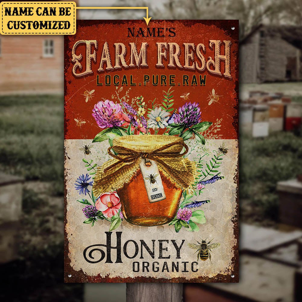 Personalized Farm Fresh Local Pure Raw Honey Organic Metal Signwdwq eqw easdasd Personalized Farm Fresh Local Pure Raw Honey Organic Metal Signewq wqe wqeaadk.