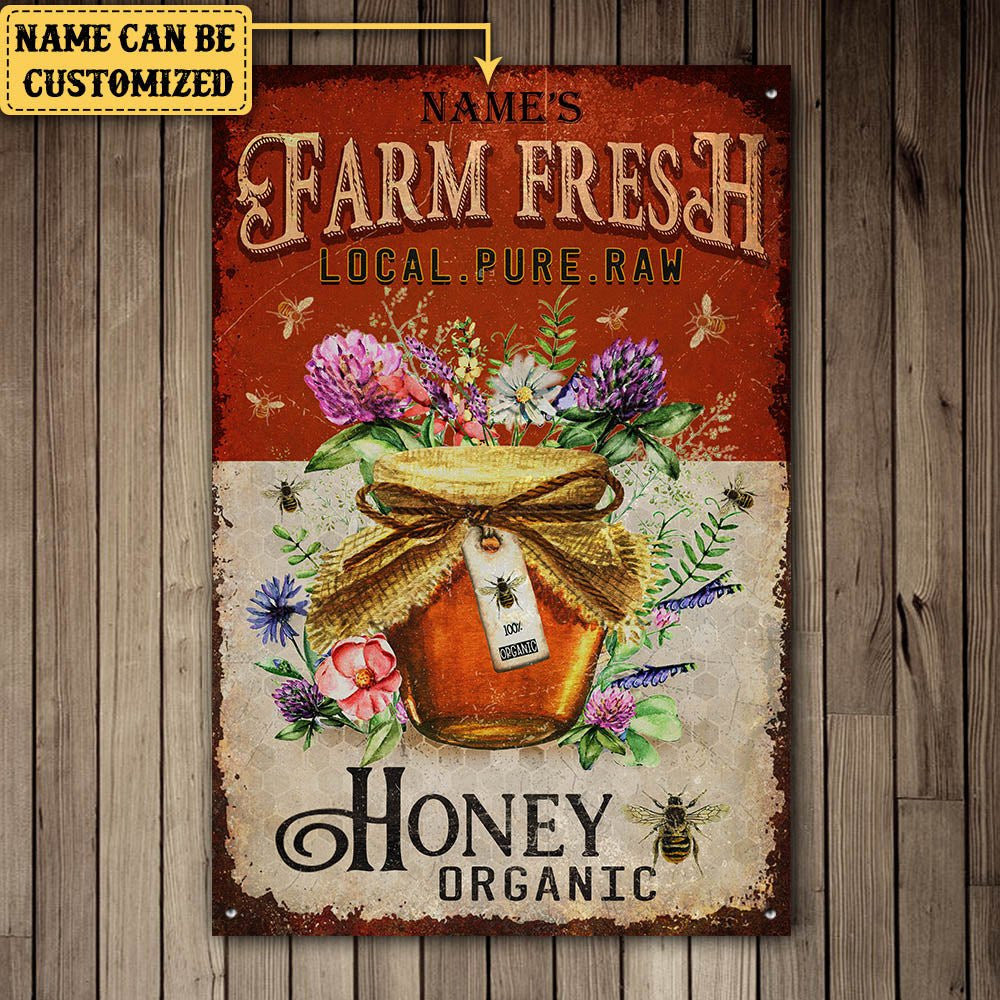 Personalized Farm Fresh Local Pure Raw Honey Organic Metal Signwdwq eqw easdasd Personalized Farm Fresh Local Pure Raw Honey Organic Metal Signewq wqe wqeaadk.