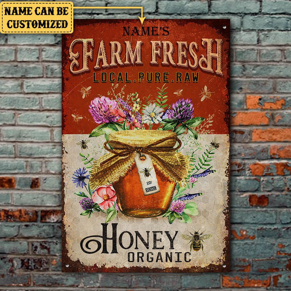 Personalized Farm Fresh Local Pure Raw Honey Organic Metal Signwdwq eqw easdasd Personalized Farm Fresh Local Pure Raw Honey Organic Metal Signewq wqe wqeaadk.