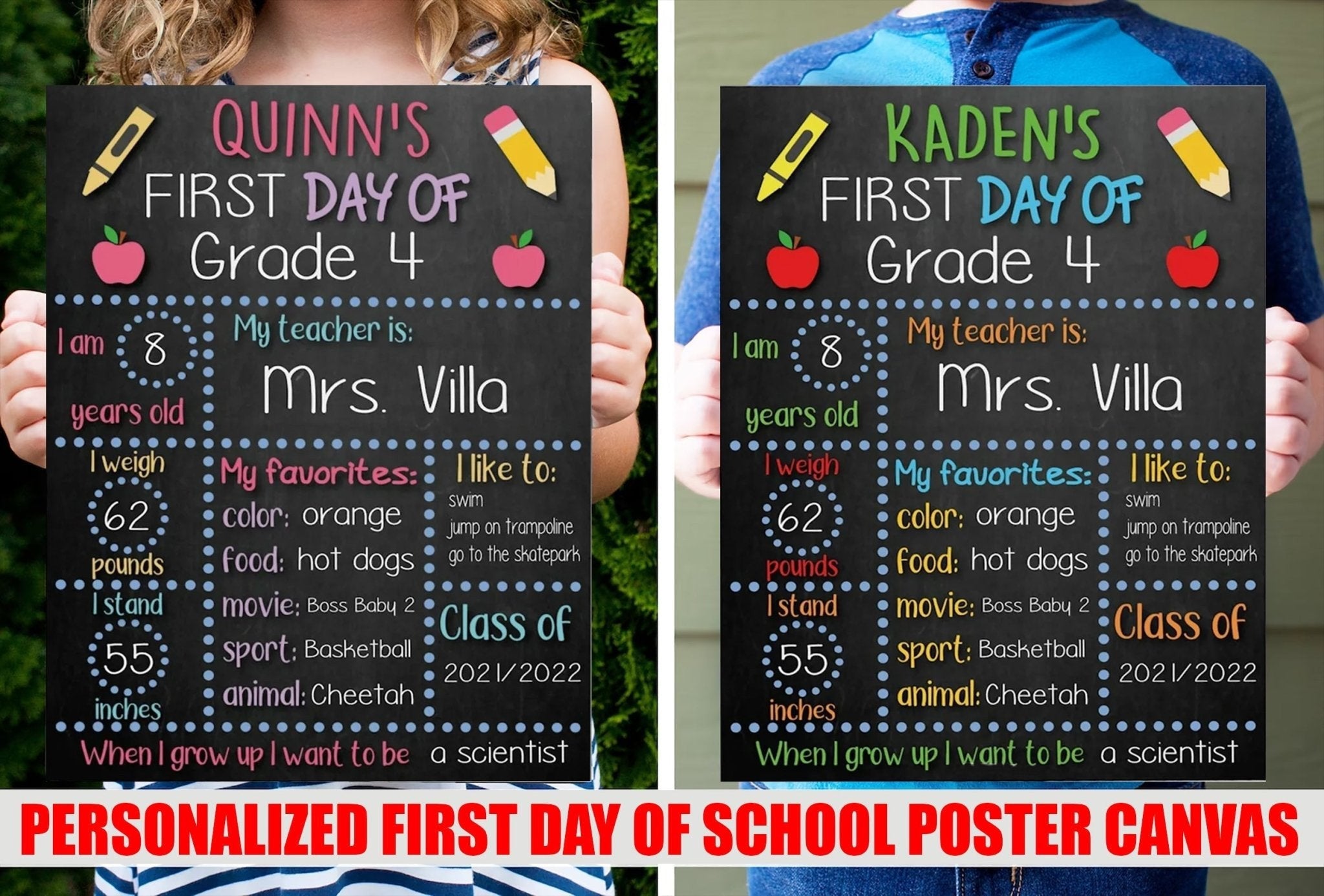 Personalized First and Last Day of School Poster Canvas - Back to School Poster Canvaswdwq eqw easdasd Personalized First and Last Day of School Poster Canvas - Back to School Poster Canvasewq wqe wqeaadk.