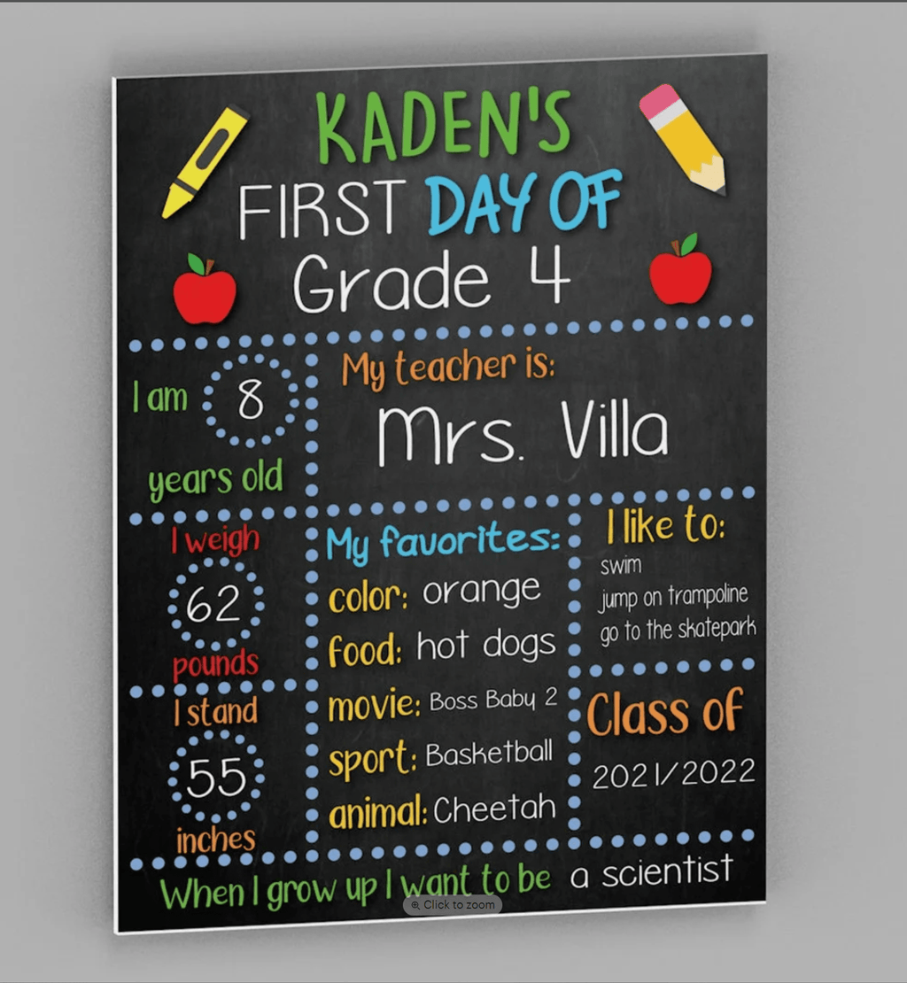 Personalized First and Last Day of School Poster Canvas - Back to School Poster Canvaswdwq eqw easdasd Personalized First and Last Day of School Poster Canvas - Back to School Poster Canvasewq wqe wqeaadk.