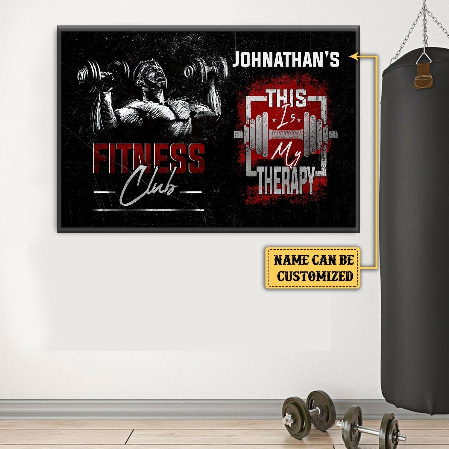 Personalized Fitness Club This Is My Therapy Posterwdwq eqw easdasd Personalized Fitness Club This Is My Therapy Posterewq wqe wqeaadk.