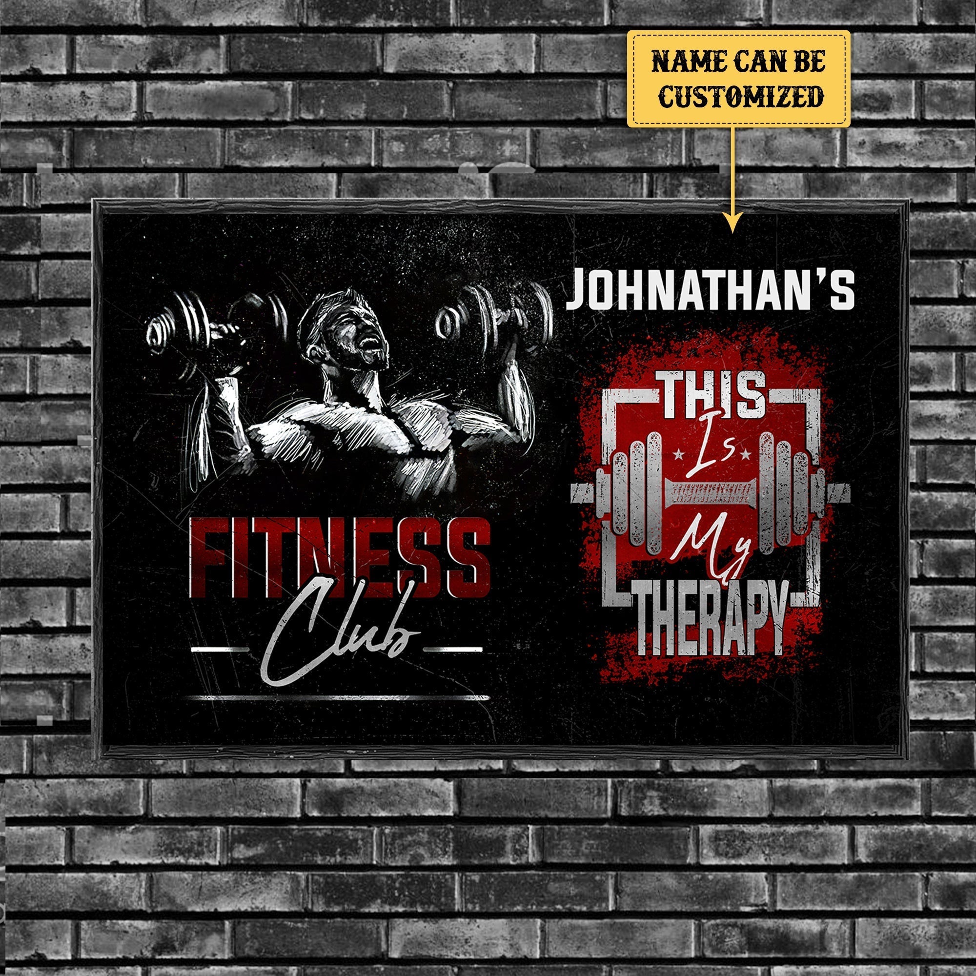 Personalized Fitness Club This Is My Therapy Posterwdwq eqw easdasd Personalized Fitness Club This Is My Therapy Posterewq wqe wqeaadk.