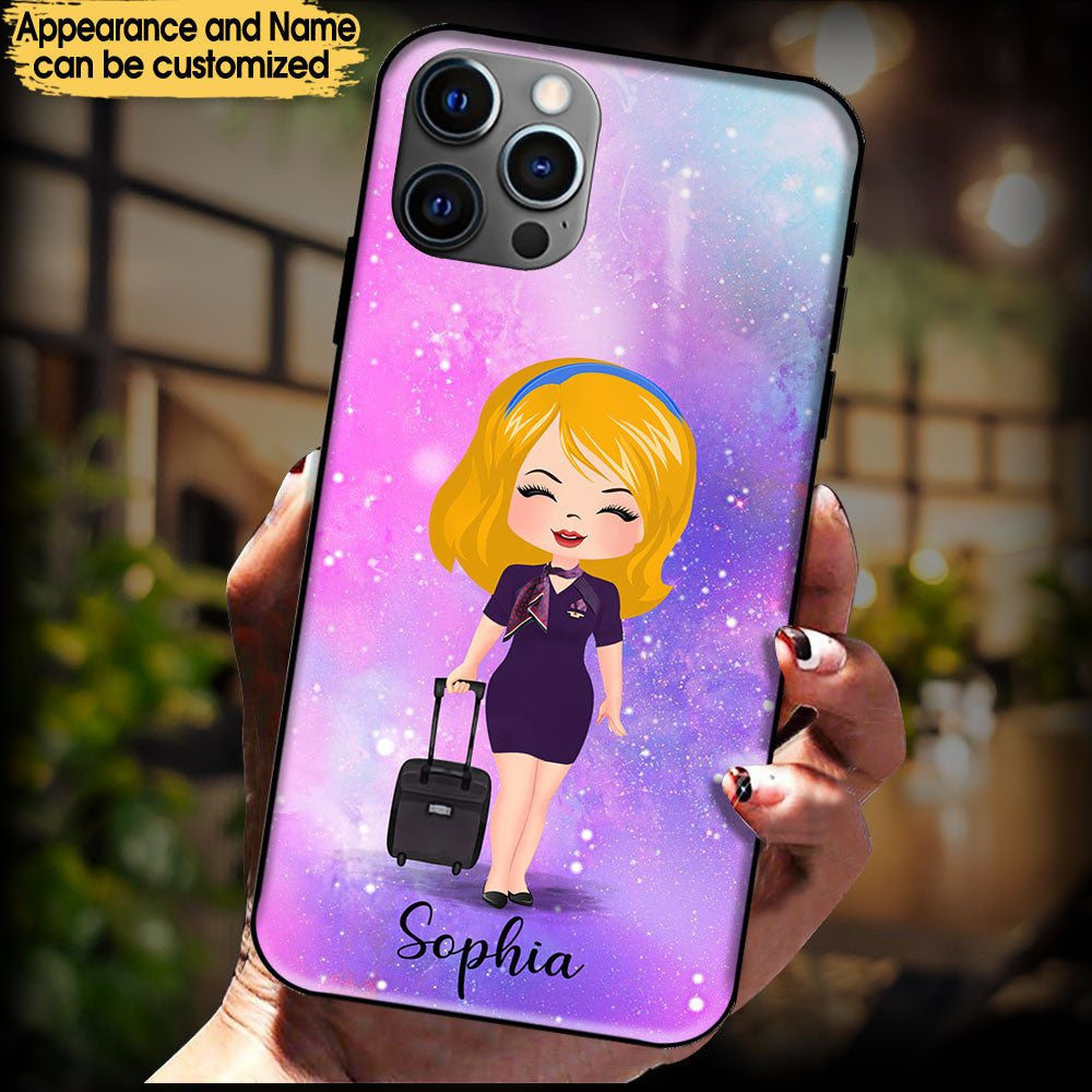 Personalized Flight Attendant Glass Phone Casewdwq eqw easdasd Personalized Flight Attendant Glass Phone Caseewq wqe wqeaadk.