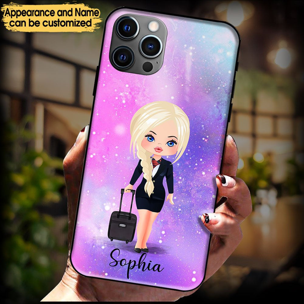 Personalized Flight Attendant Glass Phone Casewdwq eqw easdasd Personalized Flight Attendant Glass Phone Caseewq wqe wqeaadk.