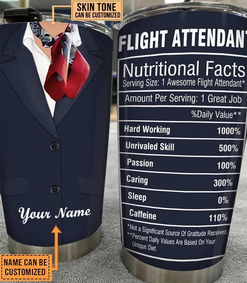 Personalized Flight Attendant Nutritional Facts Tumblerwdwq eqw easdasd Personalized Flight Attendant Nutritional Facts Tumblerewq wqe wqeaadk.