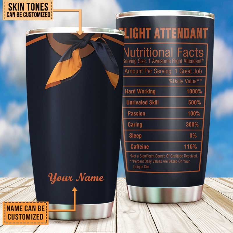 Personalized Flight Attendant Nutritional Facts Tumblerwdwq eqw easdasd Personalized Flight Attendant Nutritional Facts Tumblerewq wqe wqeaadk.