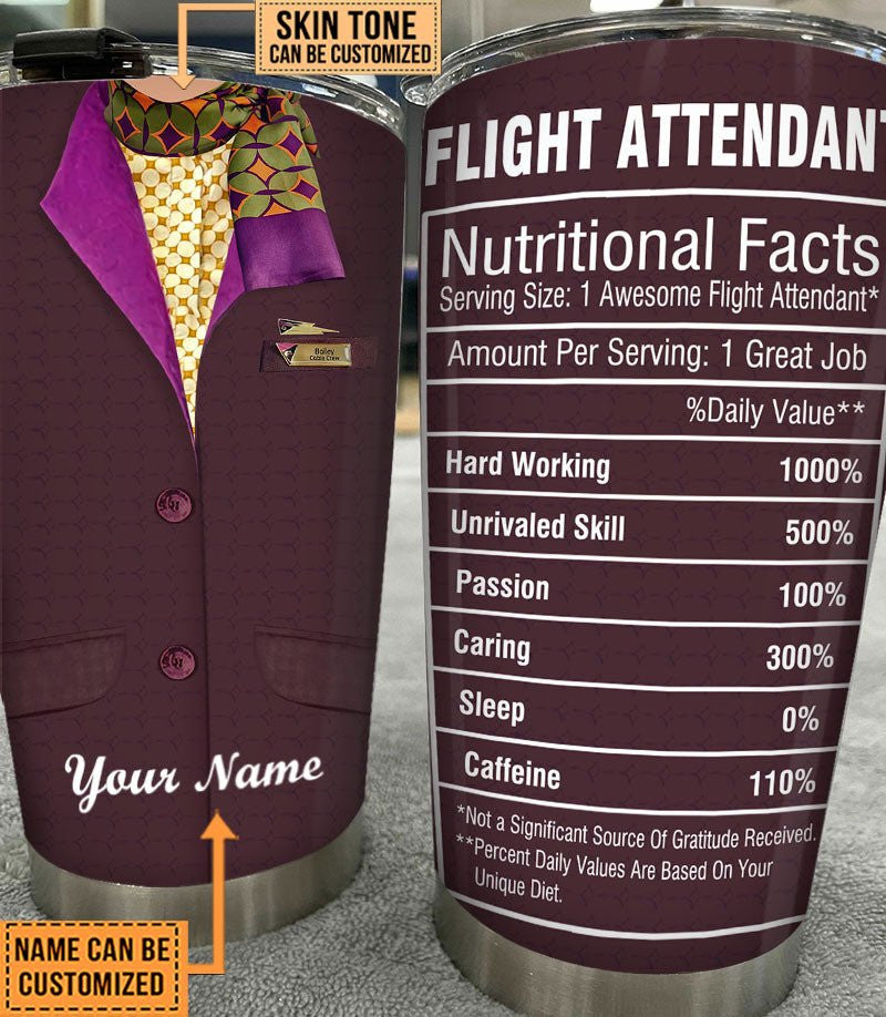 Personalized Flight Attendant Nutritional Facts Tumblerwdwq eqw easdasd Personalized Flight Attendant Nutritional Facts Tumblerewq wqe wqeaadk.