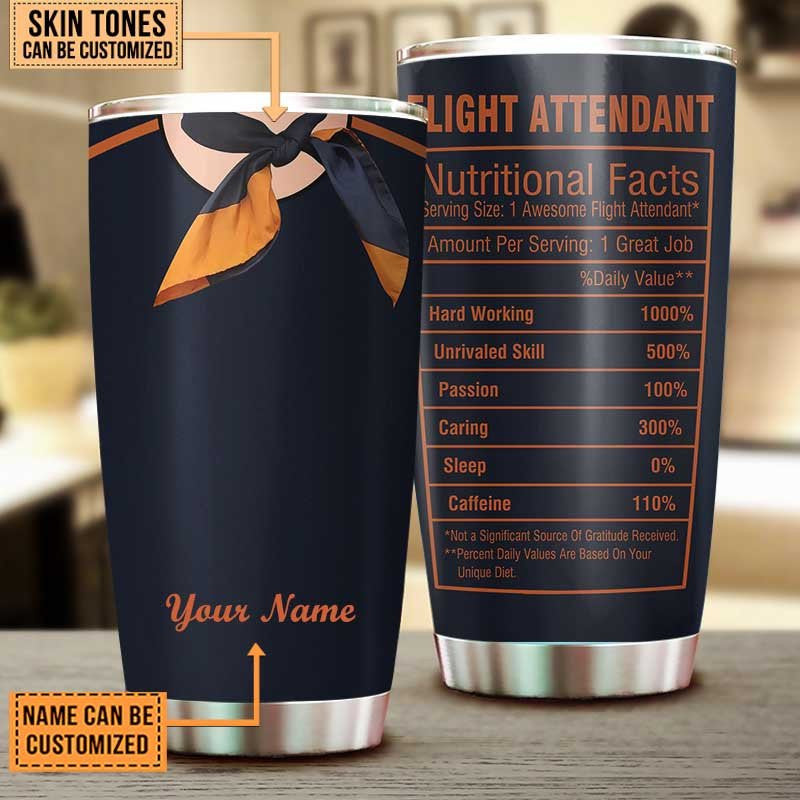 Personalized Flight Attendant Nutritional Facts Tumblerwdwq eqw easdasd Personalized Flight Attendant Nutritional Facts Tumblerewq wqe wqeaadk.